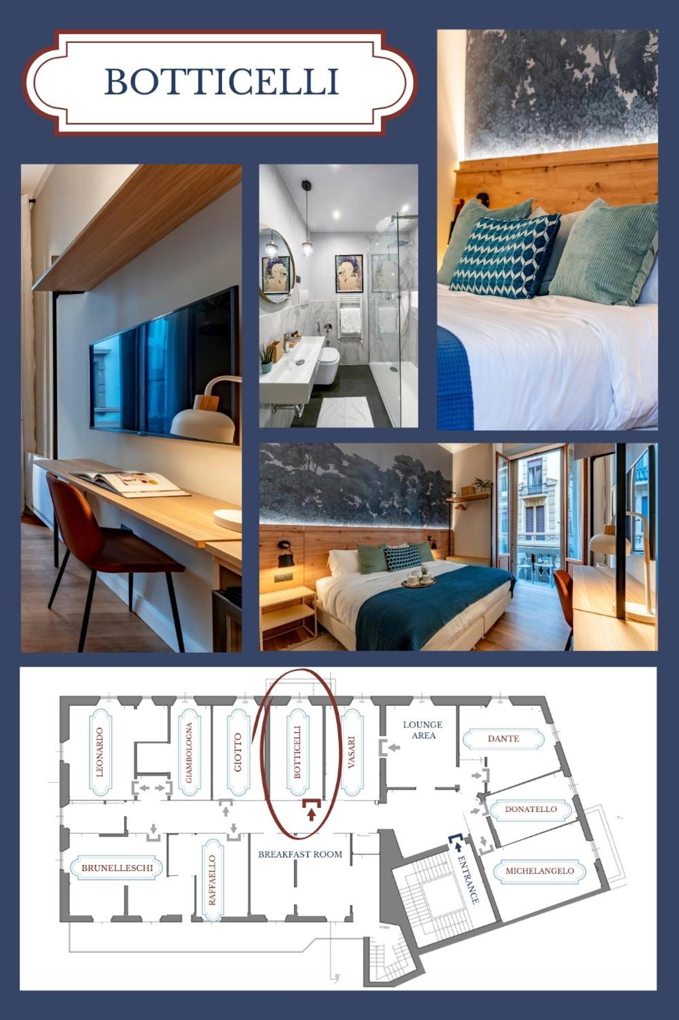 Terra Artis Guest House ฟลอเรนซ์ ห้อง รูปภาพ