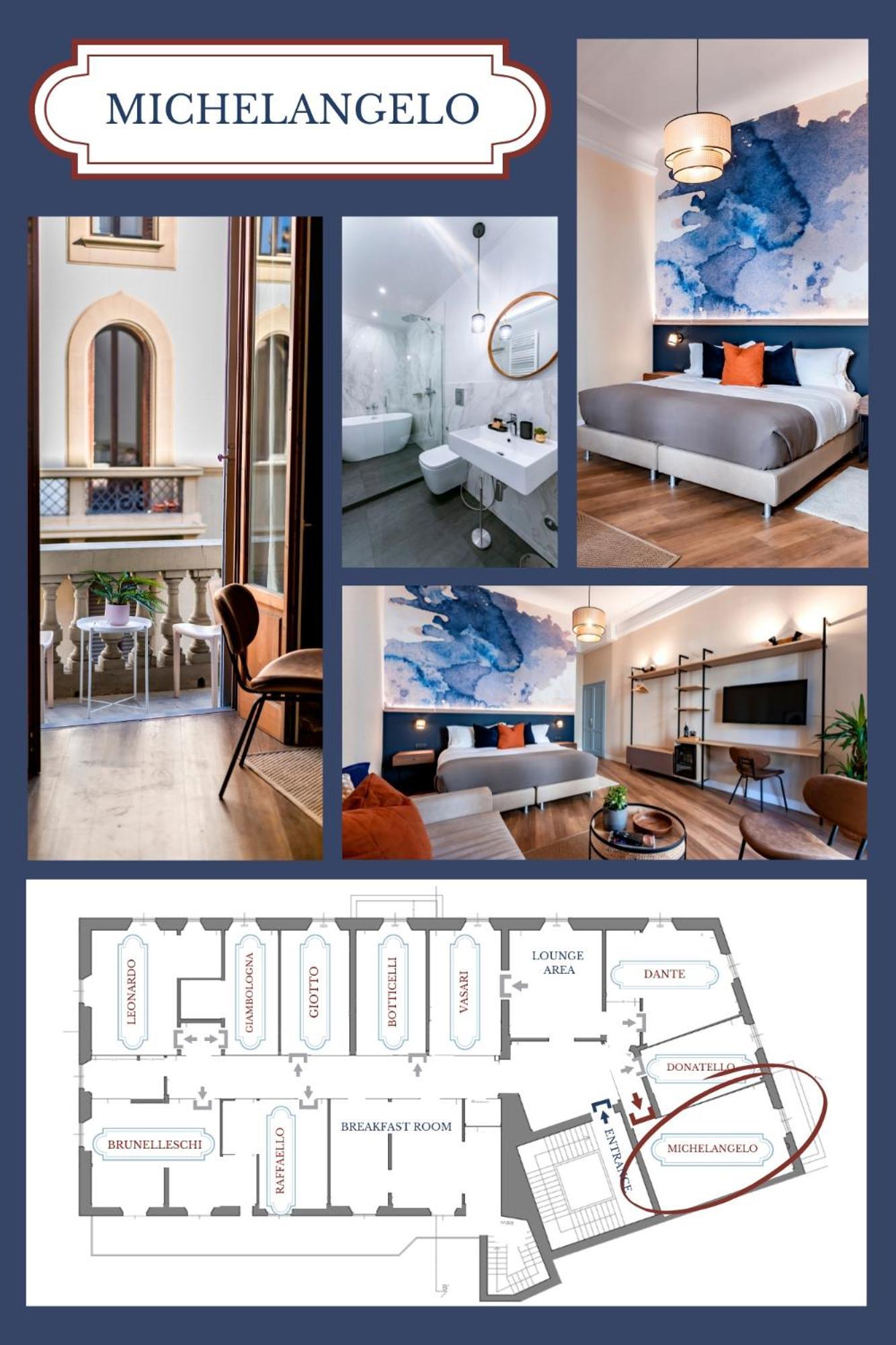 Terra Artis Guest House ฟลอเรนซ์ ห้อง รูปภาพ